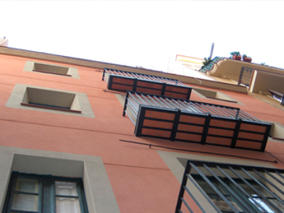 |Estado inicial balcón|Detalle balcón rehabilitado